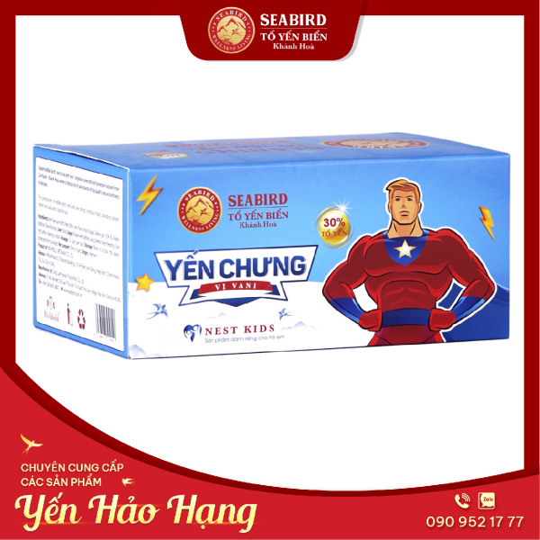 Yến Nest Kids chưng vị Vani