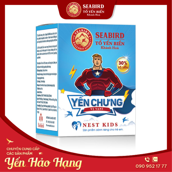 Yến Nest Kids chưng vị Vani