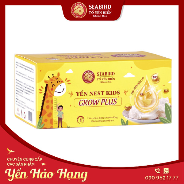 Yến Nest Kids Grow Plus chưng vị tự nhiên