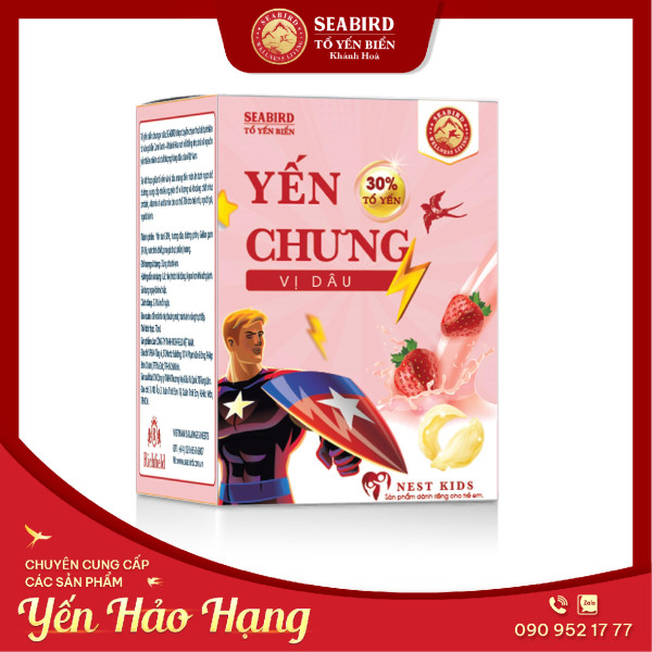 Yến Nest Kids chưng vị Dâu