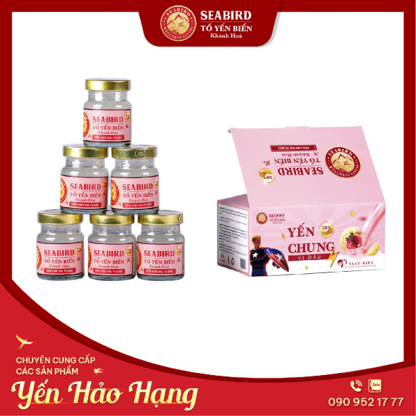 Yến Nest Kids chưng vị Dâu