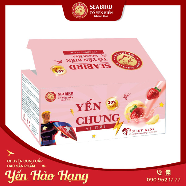 Yến Nest Kids chưng vị Dâu