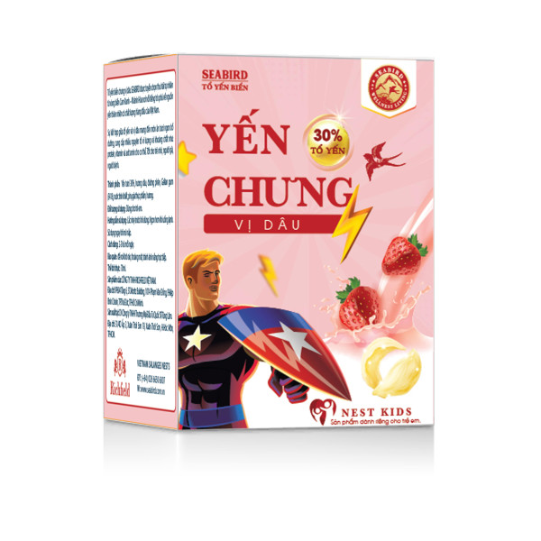 Yến Nest Kids chưng vị Dâu