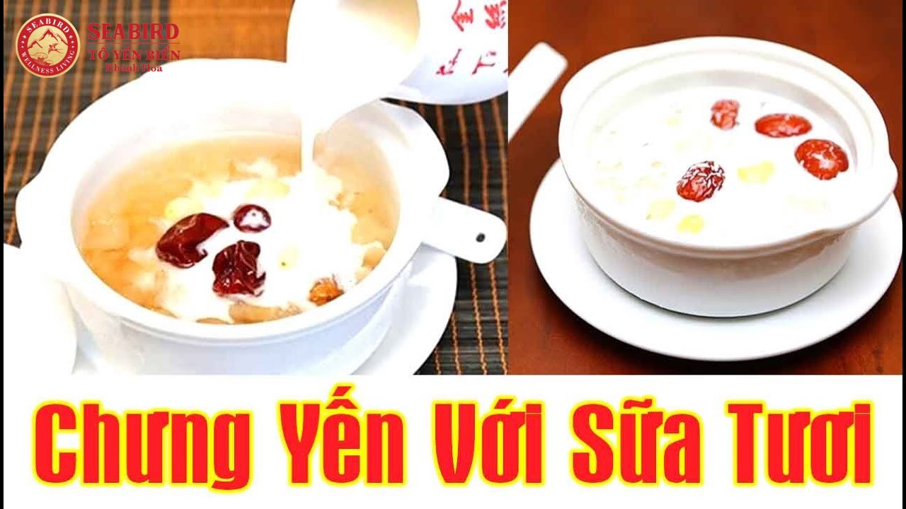 Yến sào hầm sữa tươi